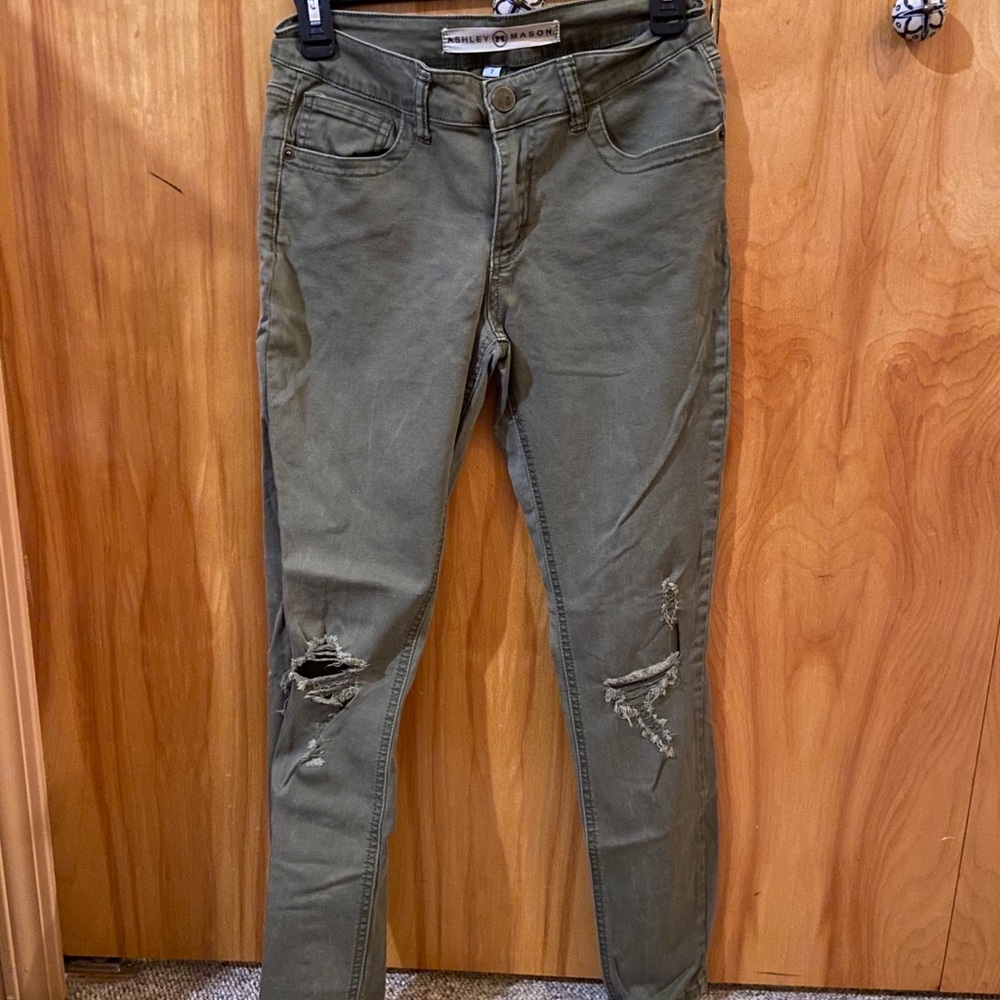 Ashley Mason distressed jeans